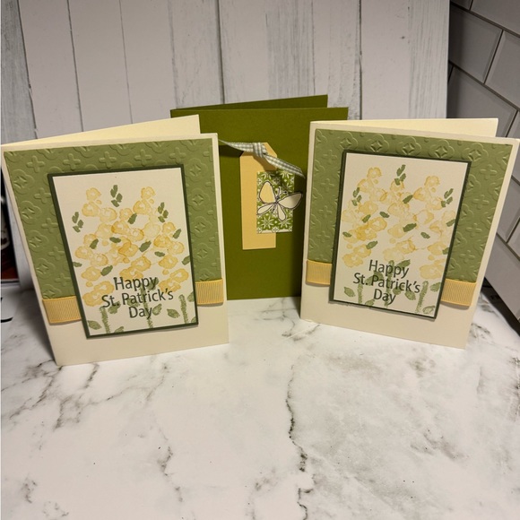 Handmade St, Patrick’s cards. Lot of 3 - Picture 2 of 4